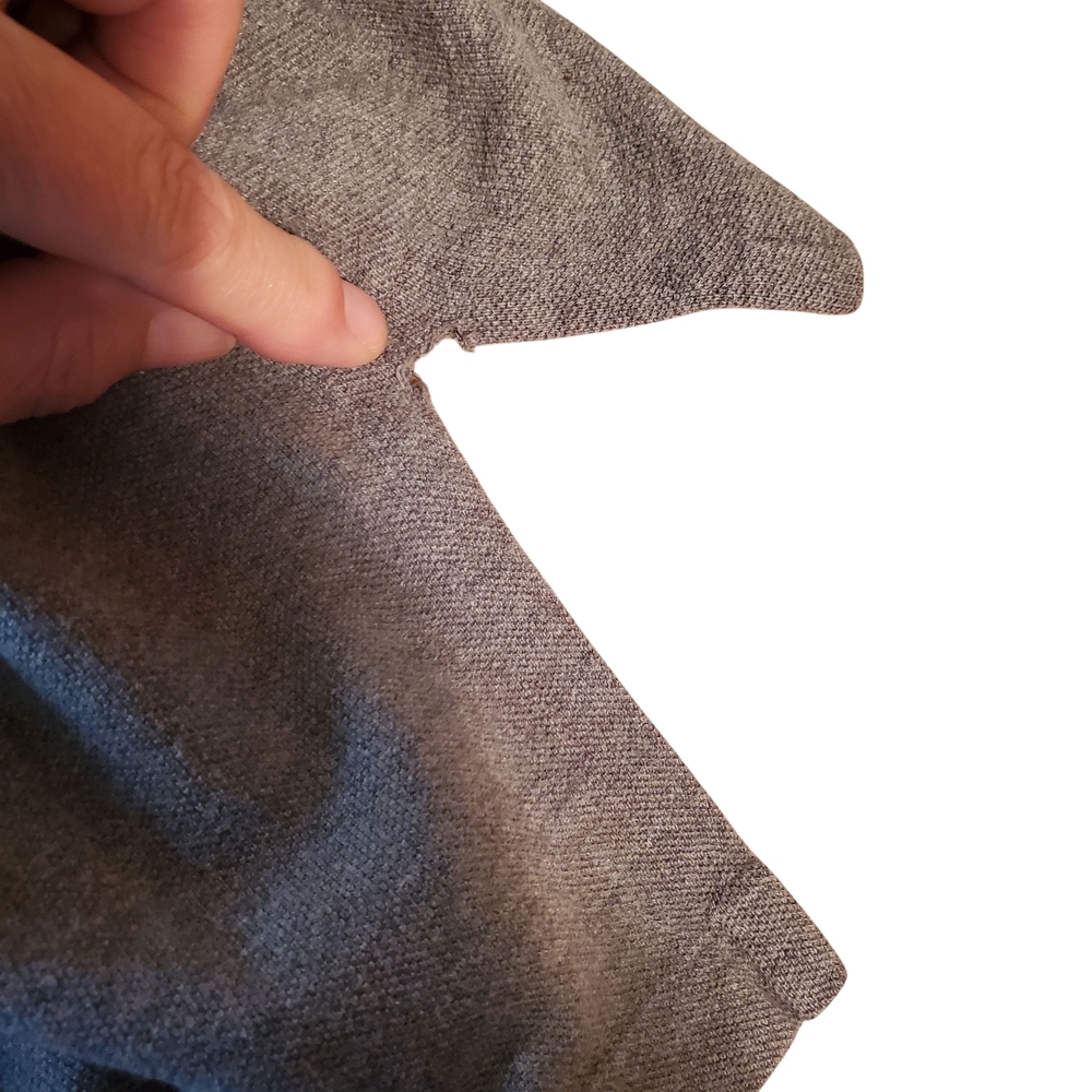 Polo by Ralph Lauren Men's Gray Long Sleeve Polo. XL. #0216 - Picture 9 of 12